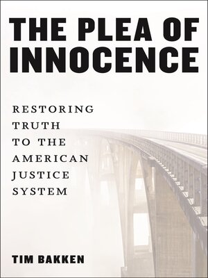 cover image of The Plea of Innocence